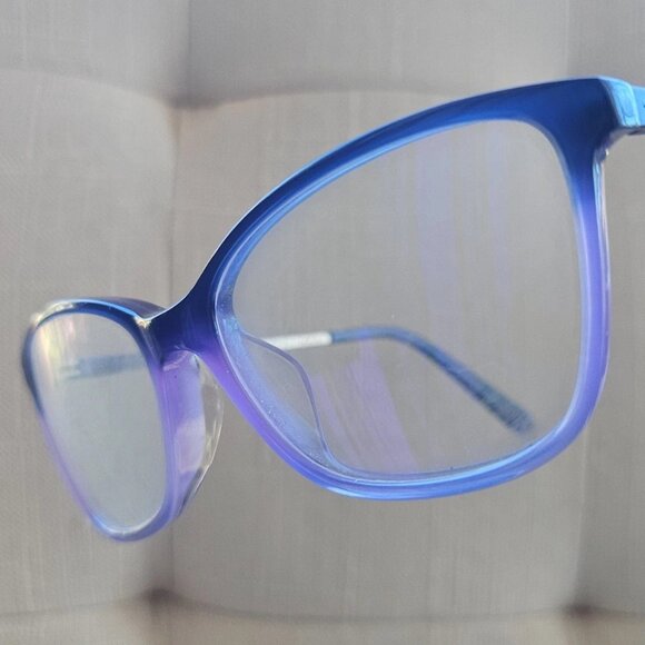Nine West Women Eyeglasses Frame NW5154 Blue/Purple Tone Glasses For Small Face - Picture 1 of 10